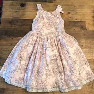 Janie and Jack Pink Floral Dress